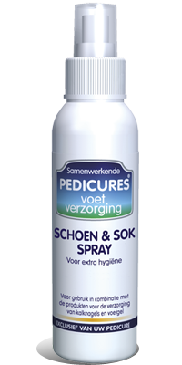 Samenwerkende Pedicure Spray